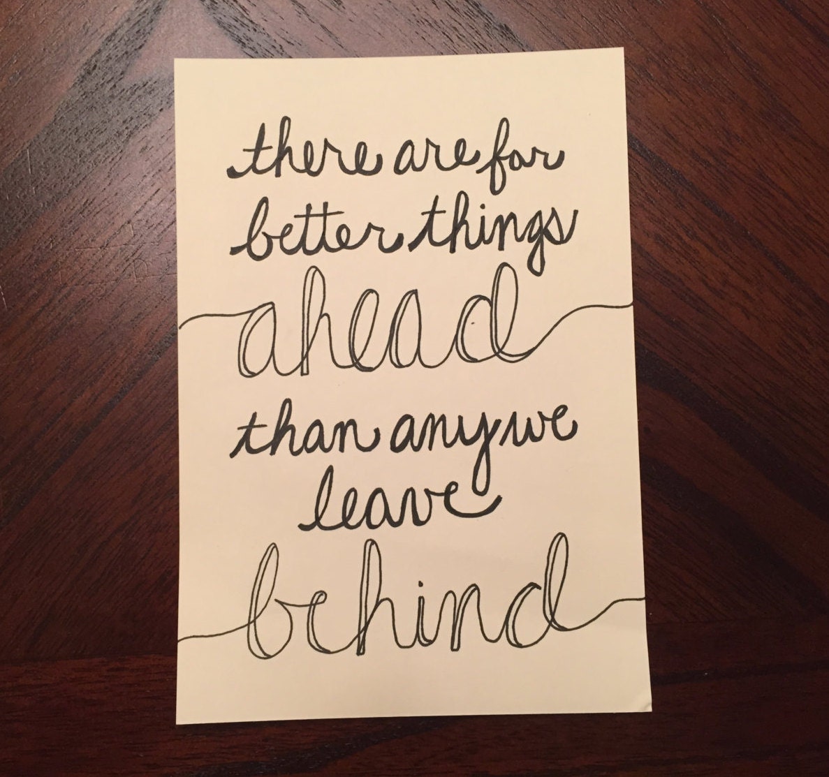 Better Things Ahead by SassyAmpersand on Etsy
