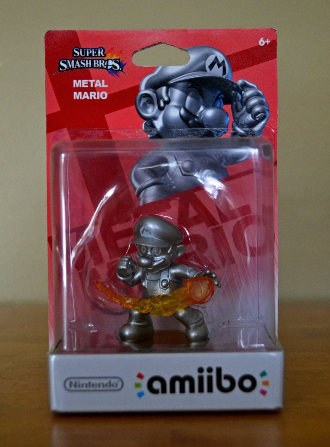 Metal Mario custom-packaged custom Amiibo by NintendorkCorner