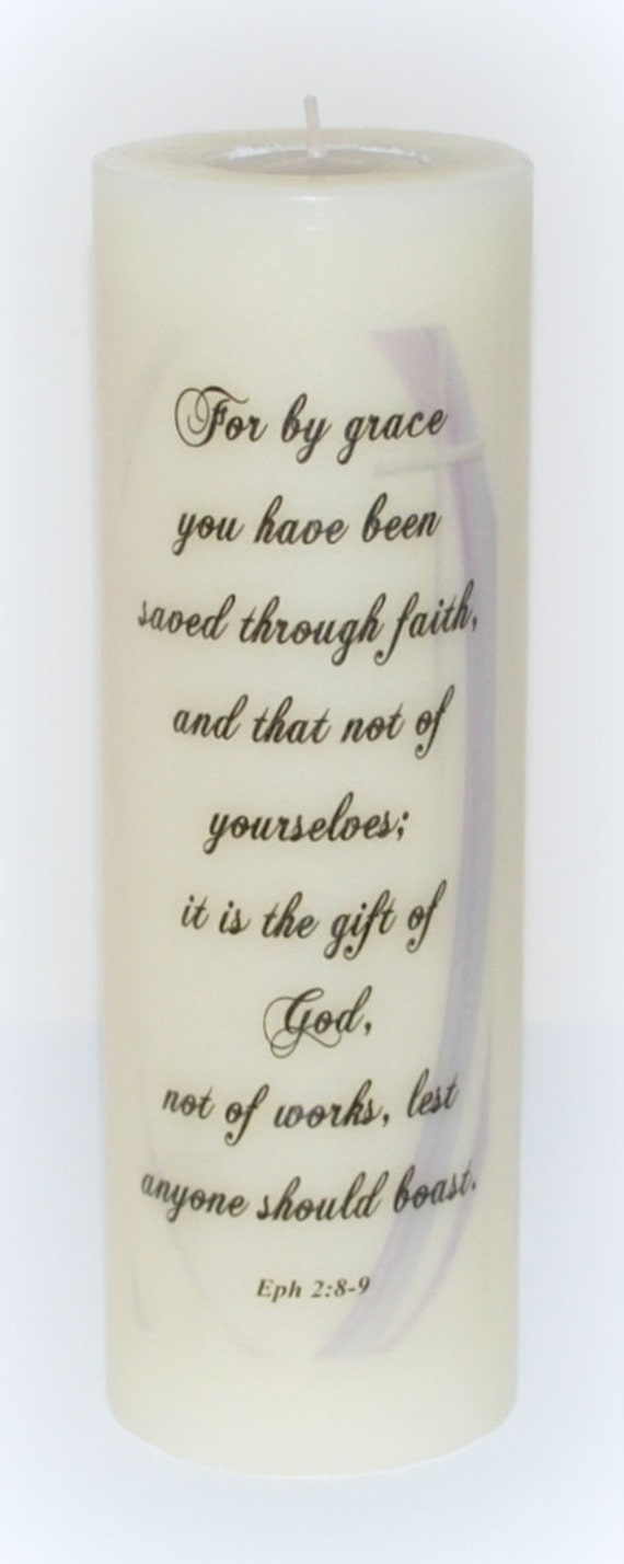 Prayer candles christian candle religious by DesignsbyDMCandles