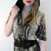 ... Joseph Ribkoff Animal Snakeskin Print Hooded Jumpsuit Shorts Romper Size ...