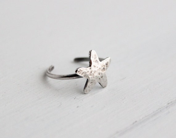 Starfish toe ring Toe rings Beach Wedding accessories by HapaGirls