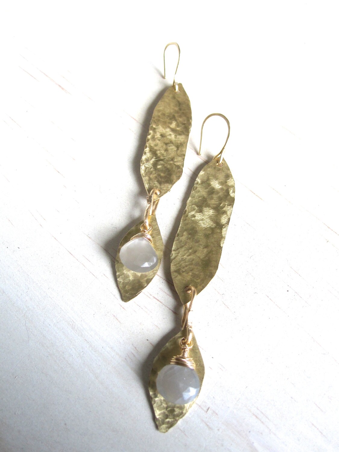 Brass earrings Clearance