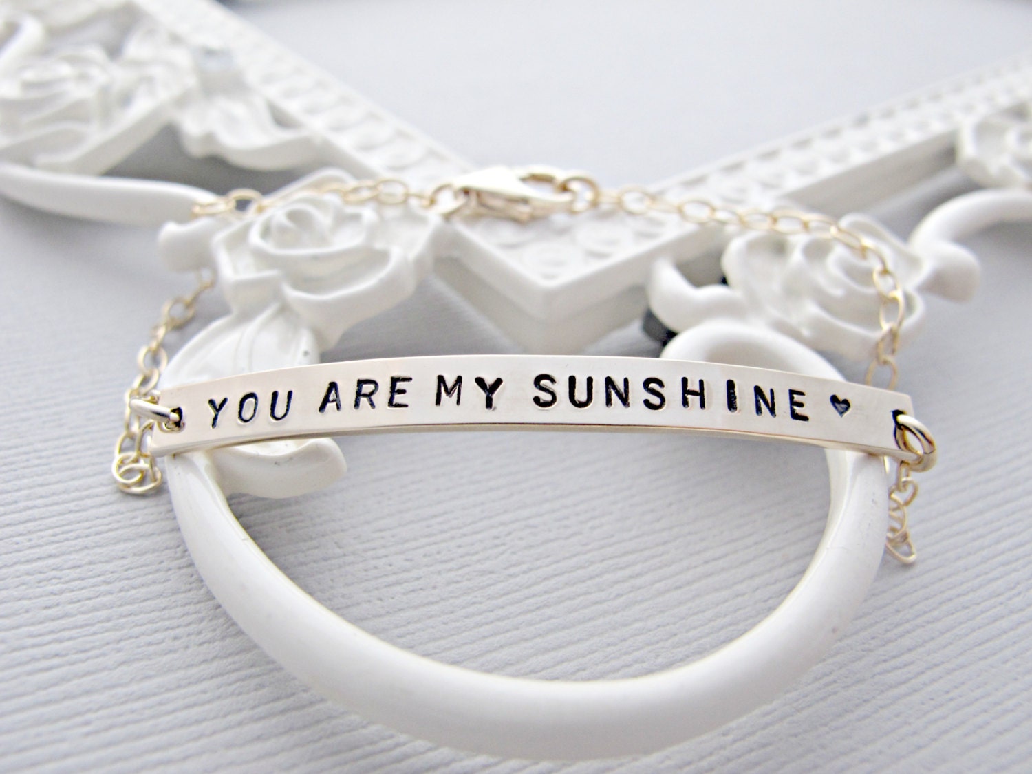 You Are My Sunshine Jewelry Personalized by vonmeyerjewelry