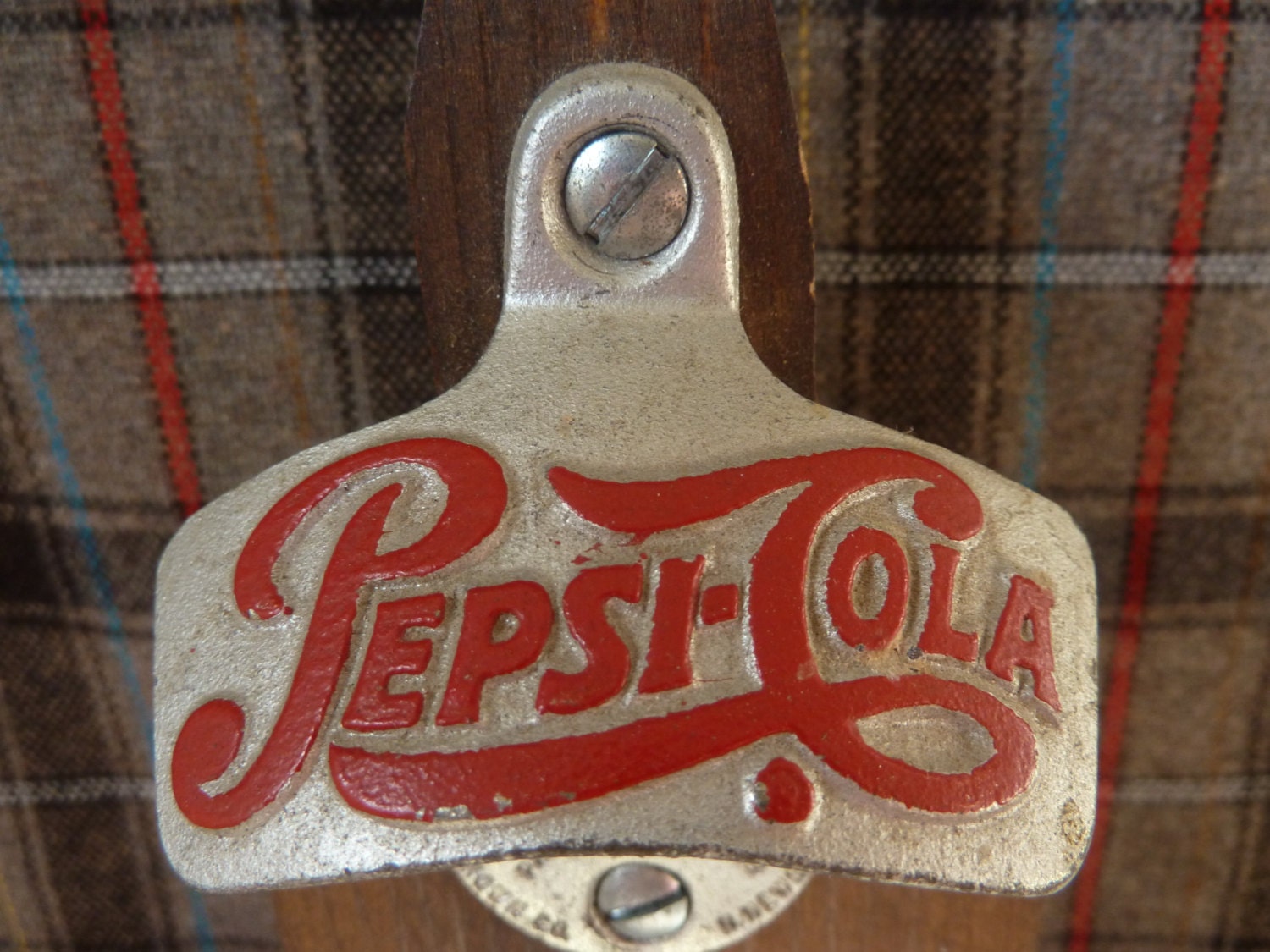 Vintage Pepsi Cola Starr X Bottle Opener Handmade by modalabode