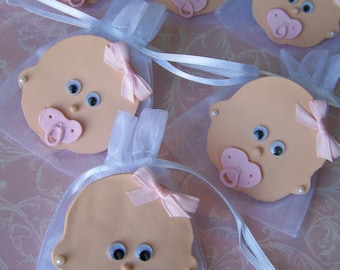 Baby Girl baby shower party favor bags 10 pieces