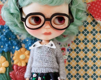 Sugarbabylove - Black Dress set for Blythe