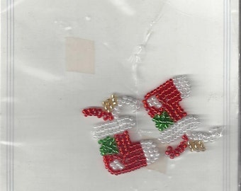 Vintage Elegance Appliques - Stockings With Goodies (2), 1980s