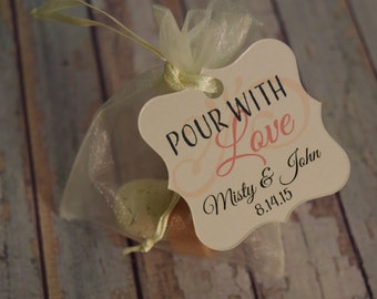 Personalized Custom Gift Tags, Wedding Favor Tag, Personalized Gift Tag
