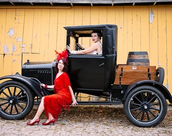Fabulous fringe dress wed flapper great gatsby downton abbey 1920s dress