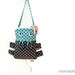 Hippo Purse by MinneBites / Handmade Cross Body Bag - Cute Toddler Purse - Little Girls Blue Hippo Purse - Kids Accessories - Ready to Ship