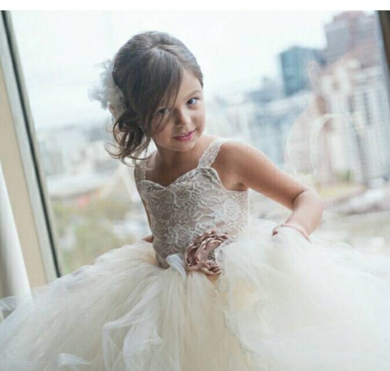 Vintage Inspired Flower Girl Dresses 10