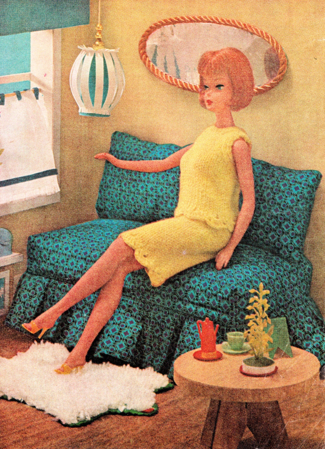 Instant Download PDF Vintage Sixties Instructions to make Barbie Sindy