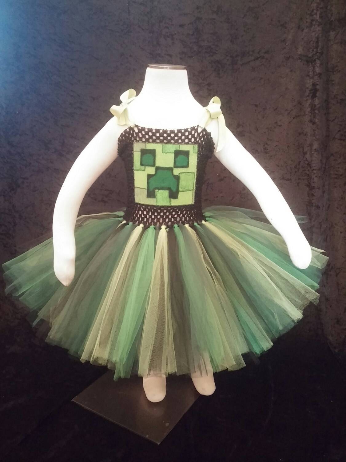 Minecraft tutu dress