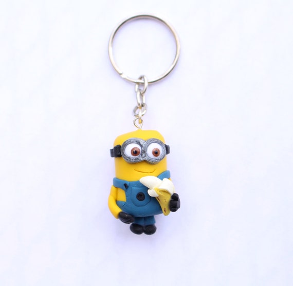 minion soft toy keychain