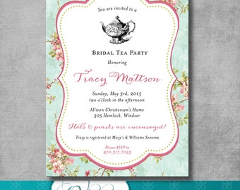 Printable Couples Shower Invitation by OohlalaPoshDesigns on Etsy