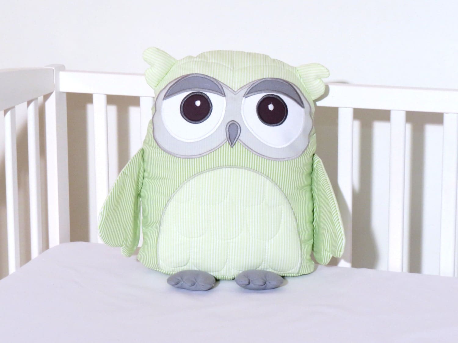 plush owl pillow