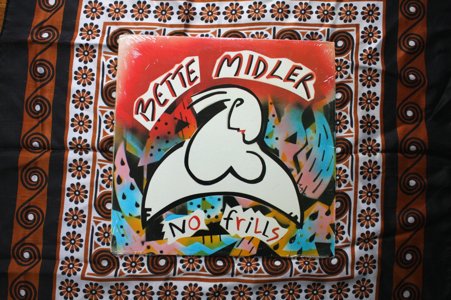 Bette Midler No Frills Vintage Vinyl LP 1983 by ElevatedWeirdo