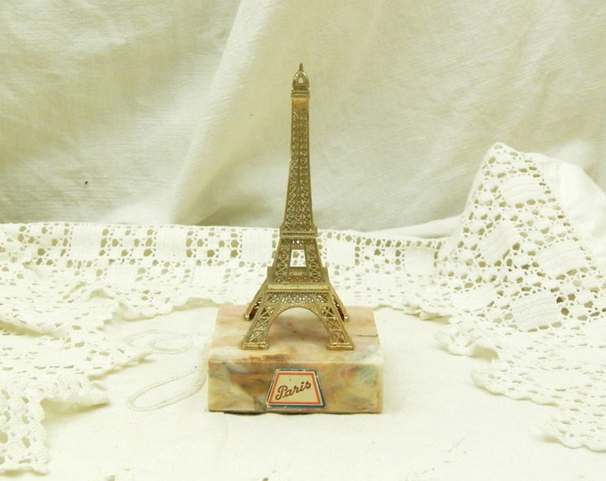 Small Vintage Tour Eiffel / Eiffel Tower / Souvenir of Paris / French Decor/ Retro / 1960 / French Flea Market / Parisian Decor / France