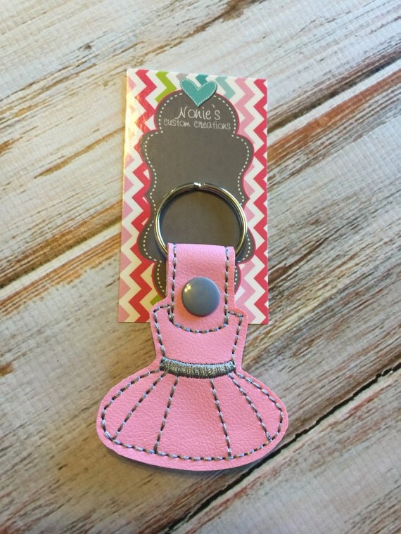 Ballerina Keychain Ballet Keychain Tutu Keychain Pink