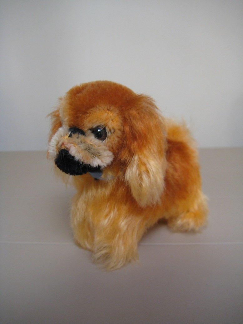 steiff pekingese dog