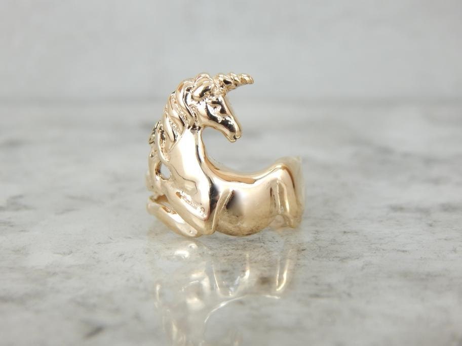 unicorn wedding ring