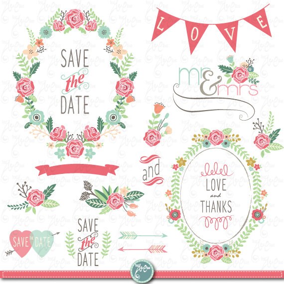 wedding clipart pack - photo #43