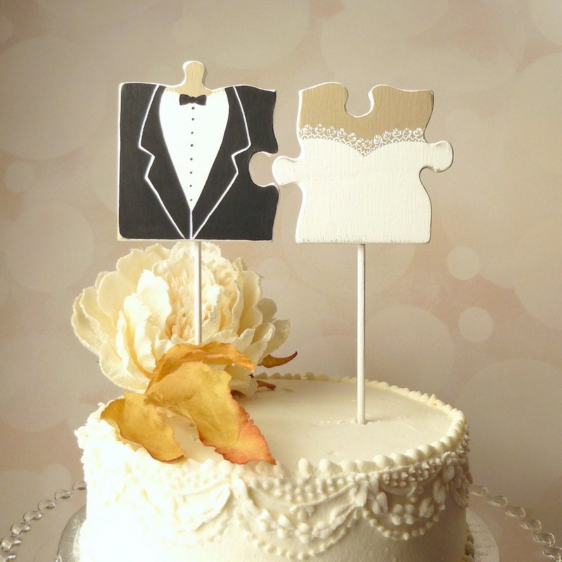 puzzle piece wedding cake topper mr and mrs cake topper puzzle piece wedding cake topper mr and mrs cake topper