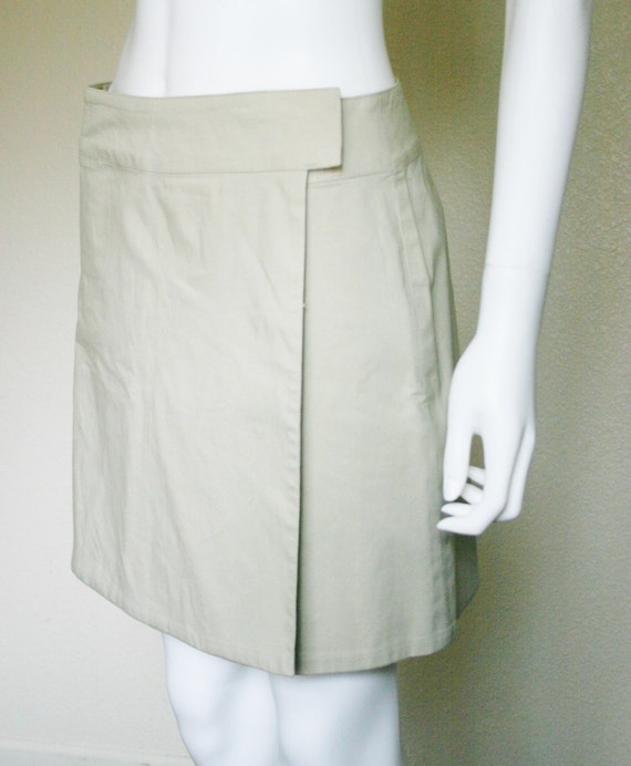 RESERVED for Sophia 90s Velcro Wrap Skirt / 90's