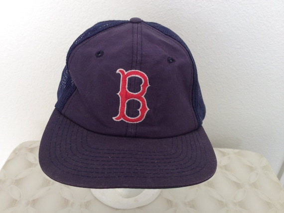 Vintage Baseball Cap Boston Red Sox autographs by RecordsAndJunk