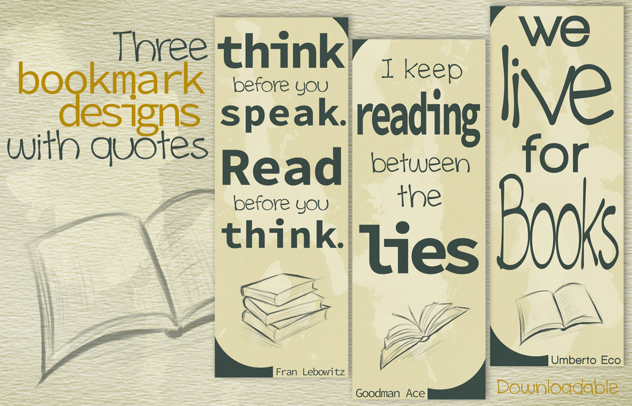 quote printable bookmarks quote bookmark design famous