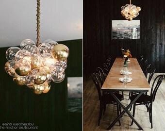oly home bubble chandelier