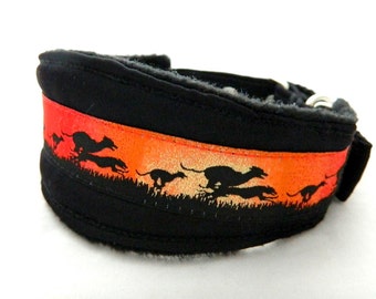 Wonderful martingale collar for greyhounds. For IG, sighthounds, Italian greyhound, galgo, whippet, saluki, afghan, Irish Wolfhound, borzoi