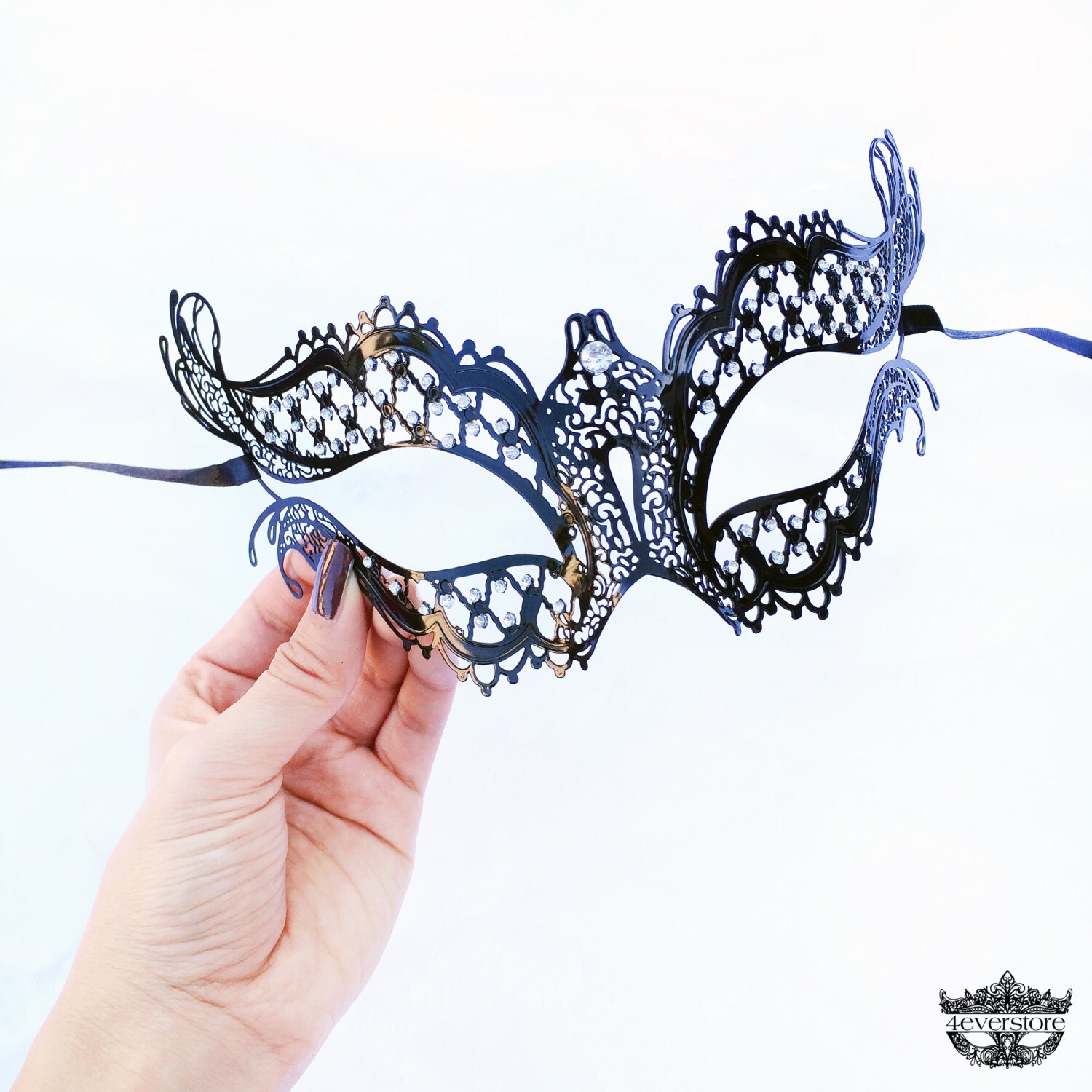 Vampire Diaries Masquerade Ball Mask Inspired by 4everstore