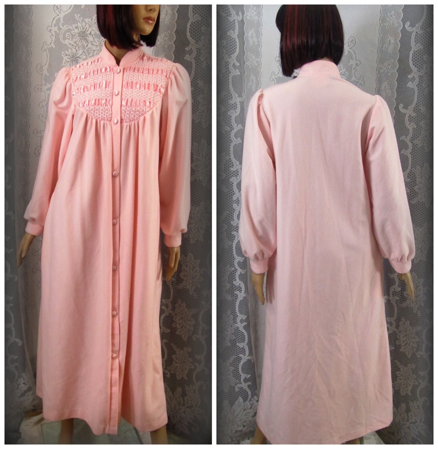long vintage robe