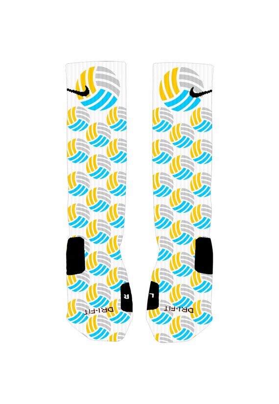 Volleyball Socks Custom Socks Custom Nike Elite by ShopElevateGear