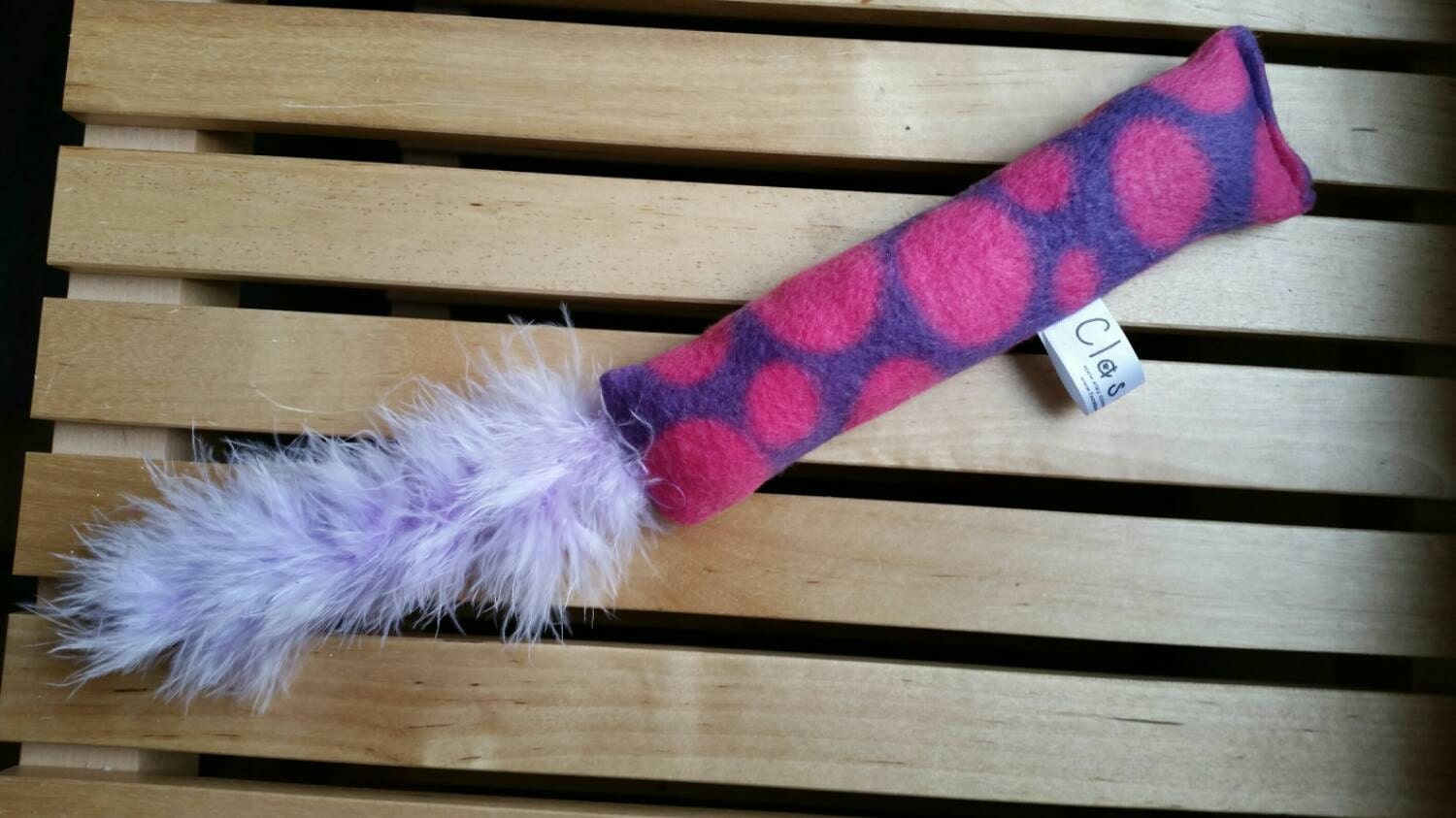 kick stick cat toy