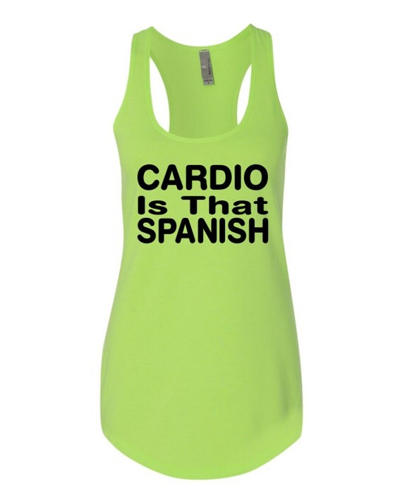 cardio is that spanish shirt