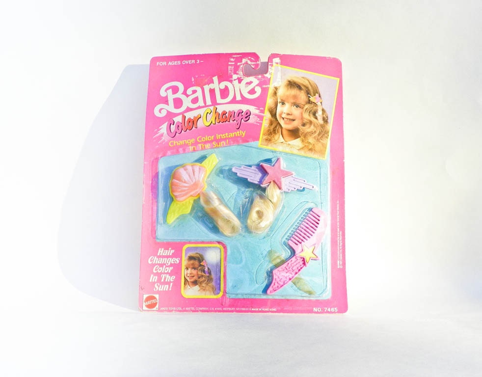 hair color changing barbie