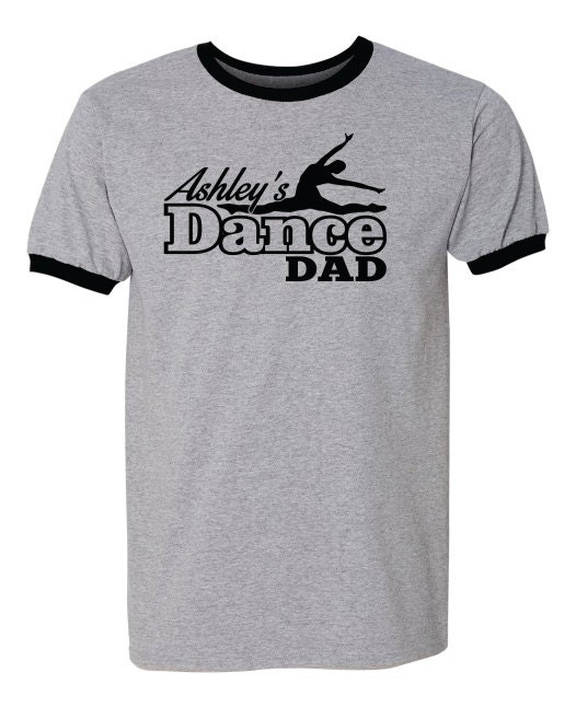 DANCE DAD SHIRT Unisex Ringer T-Shirt. With by MainStreetSports
