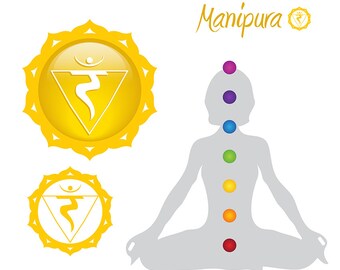 Solar Plexus Chakra Vector Art