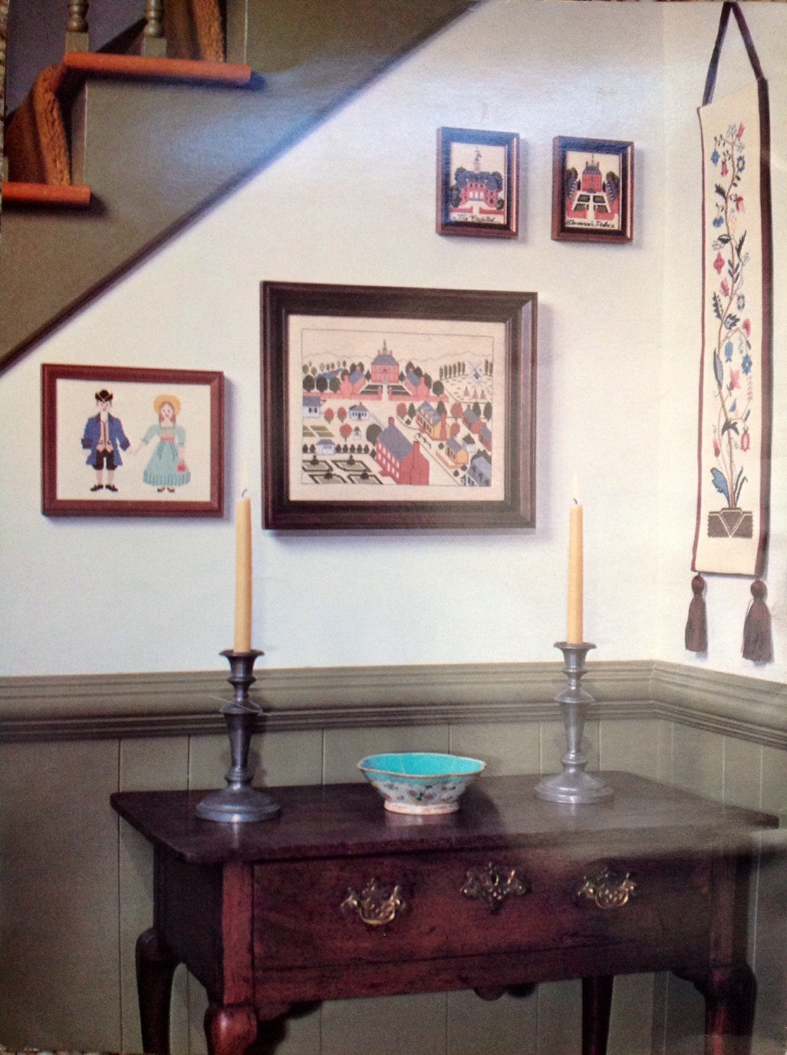 Cross Stitch Designs From Williamsburg Virginia