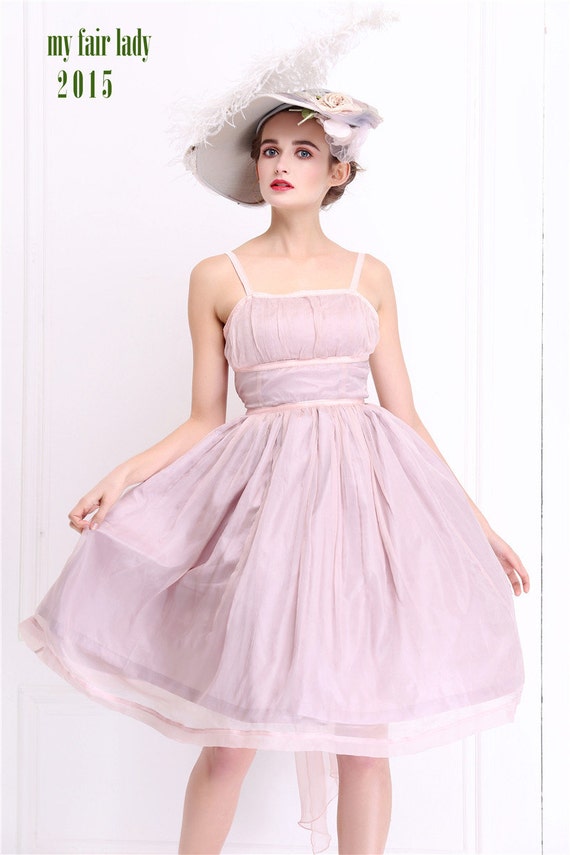 Retro Lilac Real Silk Velvet Fantasy Prom Dress Fairy Wedding Pastel ...