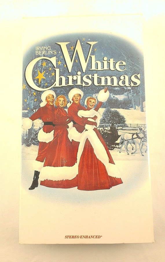 white christmas vhs tape starring bing crosby and danny kaye danny kaye white christmas