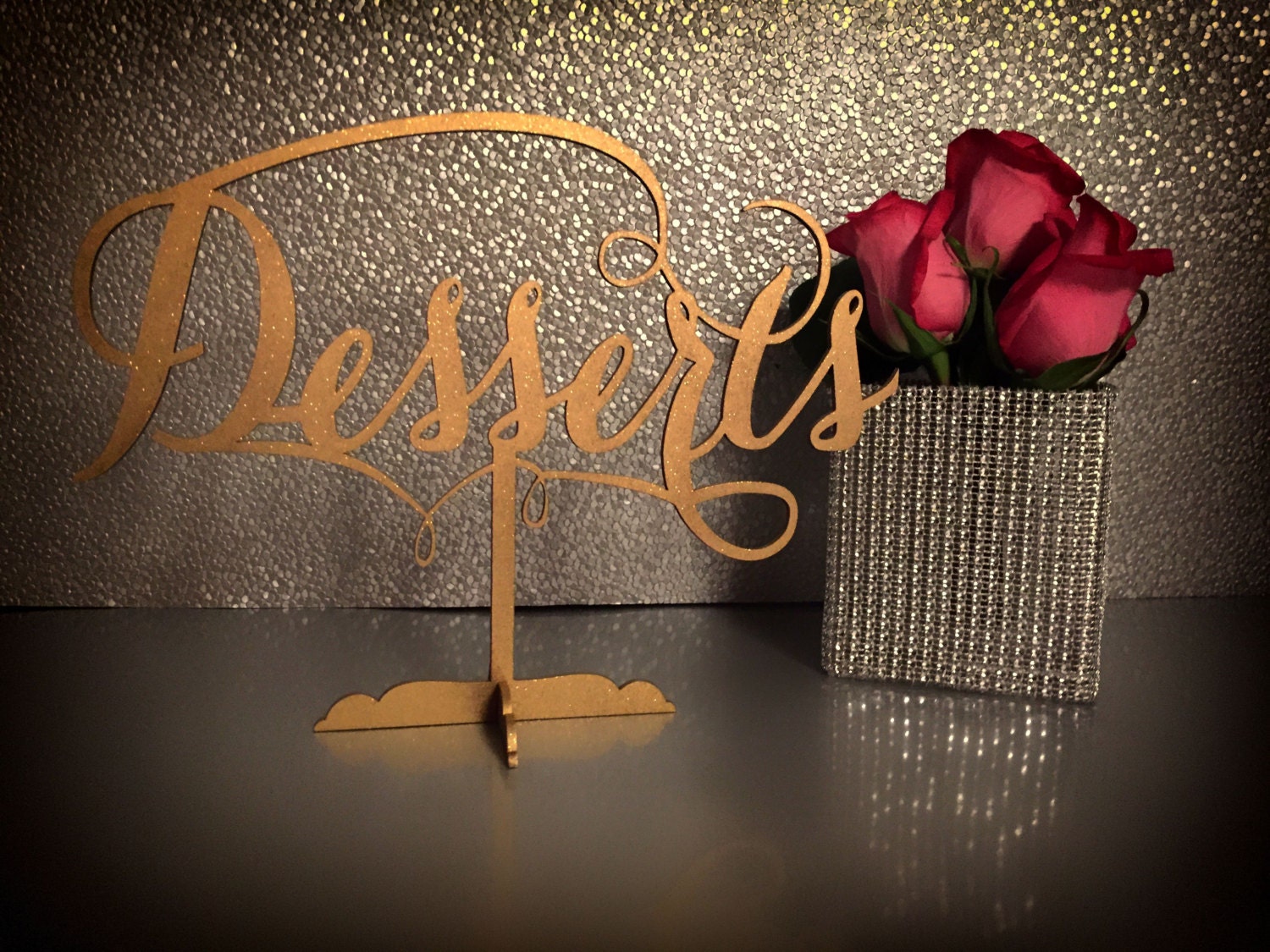Desserts Table Sign by PSWeddingsandEvents on Etsy