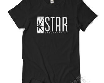 barry allen star labs shirt