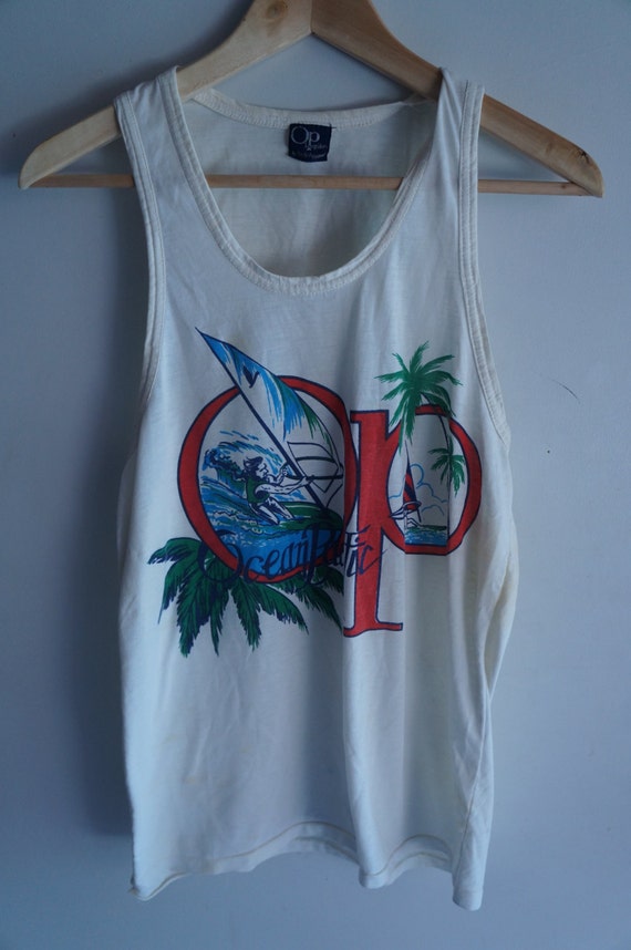 Vintage Ocean Pacific T-Shirt / Tank Top by GentlemanMountain