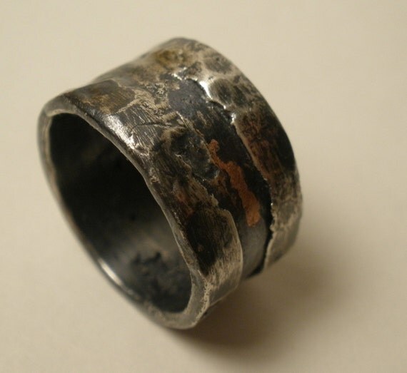 Industrial wedding rings