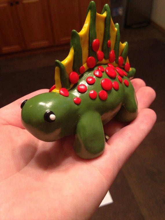 clay dinosaur cute