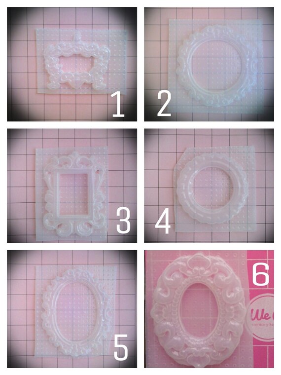 More Ornate Picture Frame Resin Molds You Choose from 8