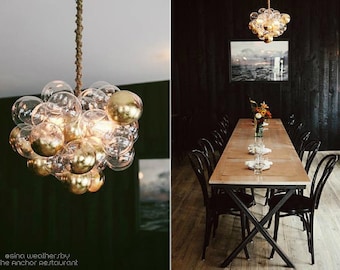 The Large Bubble Chandelier (22" diameter)